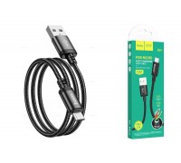 Кабель USB - MicroUSB HOCO X89 (черный) 1м 