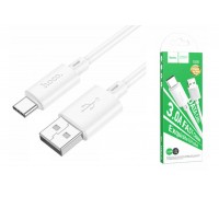 Кабель USB - USB Type-C HOCO X88 (белый) 1м 