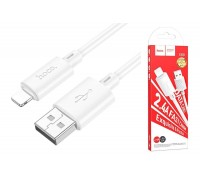 Кабель USB - Lightning HOCO X88 2,4A (белый) 1м