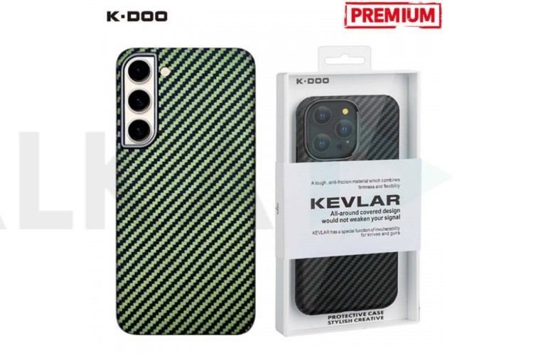 Чехол для телефона K-DOO KEVLAR SAMSUNG Galaxy S23 (зеленый)