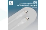 Кабель USB - USB Type-C MARK WS2 Белый