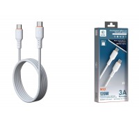 Кабель USB Type-C - USB Type-C MARK WS2 Белый