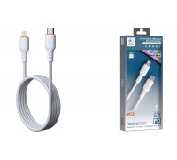 Кабель USB Type-C - Lightning MARK WS2 Белый