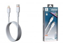 Кабель USB Type-C - Lightning MARK WS2 Белый