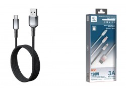 Кабель USB - USB Type-C MARK WS3 Черный