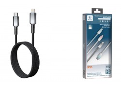 Кабель USB Type-C - Lightning MARK WS3 Черный