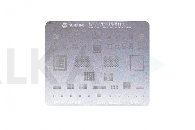 Трафарет BGA 3D iPhone A11 (iPhone X)