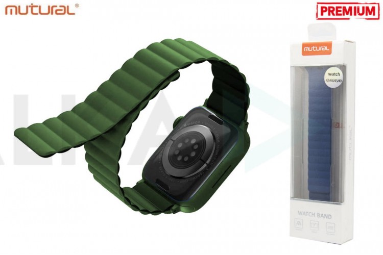Ремешок MUTURAL MODI магнитный для Apple Watch 38-41 мм цвет зеленый