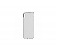 Чехол для iPhone XS Max плотный глянцевый (прозрачный затемненный)