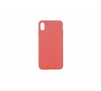 Чехол для iPhone XR плотный матовый (серия Colors) (ярко-красный)