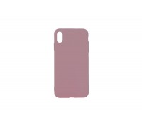 Чехол для iPhone XR плотный матовый (серия Colors) (лососевый)