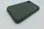 Чехол для iPhone XS Max плотный матовый (серия Colors) (фисташковый)