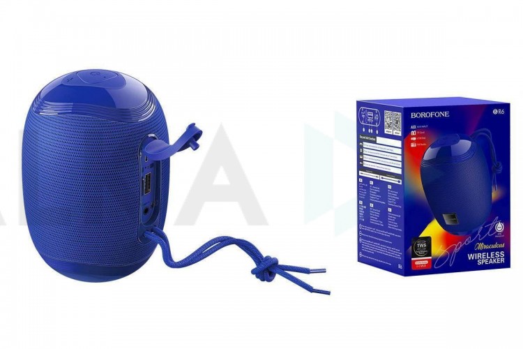 Портативная беспроводная колонка BOROFONE BR6 Miraculous sports wireless speaker (синий)