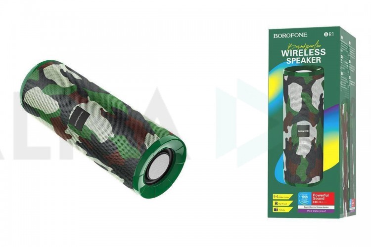 Портативная беспроводная колонка BOROFONE BR1 Beyong sport (камуфляж)