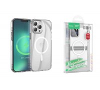 Чехол для iPhone 13 Pro (6,1) HOCO Magnetic series тонкий (прозрачный)