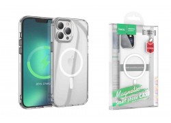 Чехол для iPhone 13 Pro (6,1) HOCO Magnetic series тонкий (прозрачный)
