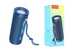 Портативная беспроводная колонка HOCO HC9 Dazzling pulse sports wireless speaker (синий)