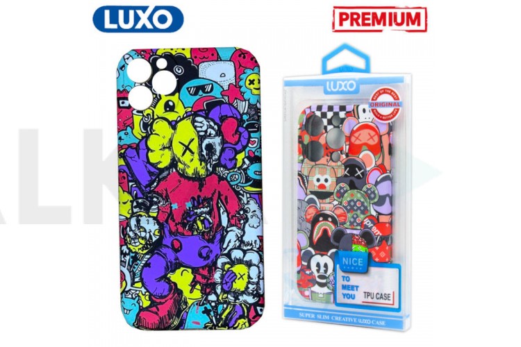 Чехол для телефона LUXO iPhone X ( Рисунок S14 KAWS )