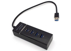 Разветвитель USB HUB 3.0 NN-HB007 на 4 порта (черный)