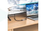 Конвертер переходник HOCO UA20 (гнездо HDMI - штекер TYPE-C) 12см