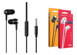 Наушники вакуумные проводные BOROFONE BM36 Acura universal earphones (черный)