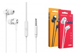 Наушники вакуумные проводные BOROFONE BM36 Acura universal earphones (белый)