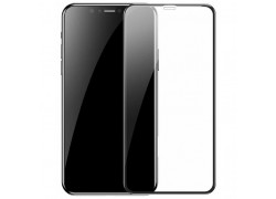Защитное стекло дисплея iPhone XS Max/11 Pro Max (6.5) 10D (тех. упак.) "Рисунок единорог" (черный)