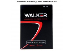 Аккумуляторная батарея WALKER для Samsung (B500AE) S4mini/9190/9192 (1900 mAh)