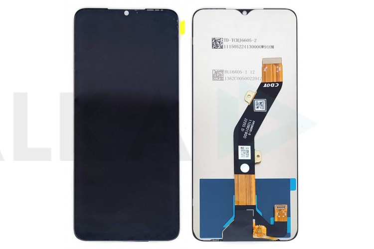 Дисплей для Infinix Smart 7 Plus (X6517)/ Tecno POP 7 (BF6) в сборе с тачскрином (черный) org