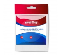 Клейкая лента Smartbuy двусторонняя, акриловая 0.8х12мм, 3 метра, прозрачная (SBE-DST-12-03-t)