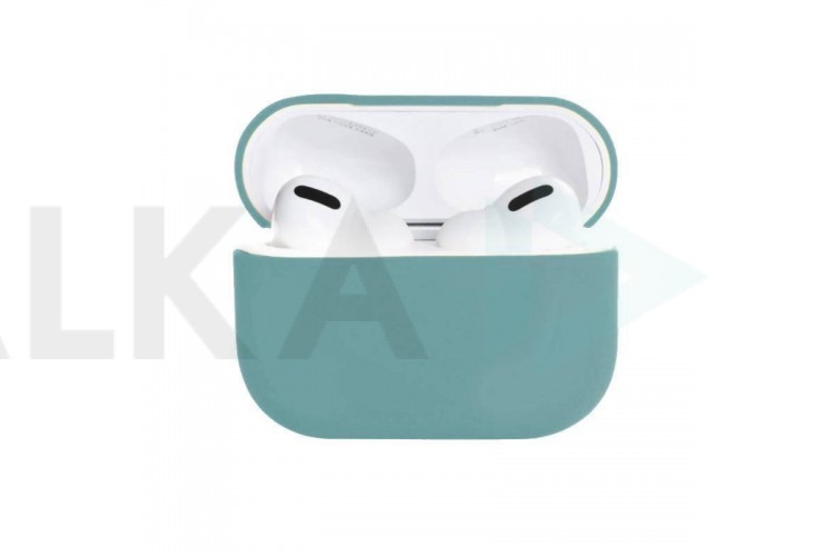 Чехол для наушников AirPods Pro Copy orig. (бирюзово-зеленый)