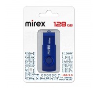 Флешка USB 3.0 Mirex SWIVEL DEEP BLUE 128GB  (ecopack)