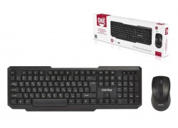 Комплект клавиатура+мышь беспроводной Smartbuy ONE 230346AG черный (SBC-230346AG-K) 