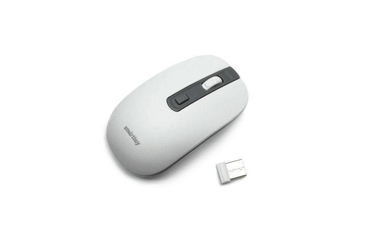 Мышь беспроводная Smartbuy ONE 280AG (SBM-280AG-WG) (бело-серый) Мышь беспроводная Smartbuy ONE 280AG (SBM-280AG-WG) (бело-серый)