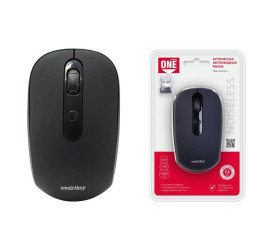 Мышь беспроводная Smartbuy ONE 262AG беззвучная (SBM-262AG-K) (черный)