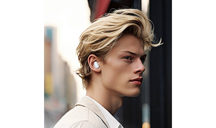 Наушники вакуумные беспроводные HOCO EQ13 Fun true wireless BT headset (фиолетовый)
