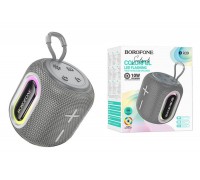 Портативная беспроводная колонка BOROFONE BR39 Kaya sports (темно-серый)