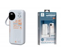 Универсальный дополнительный аккумулятор MARK WP4 20000mAh Белый