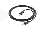 Кабель USB Type-C - USB Type-C HOCO X88 PD60W (черный) 1м