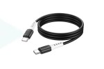 Кабель USB Type-C - USB Type-C HOCO X82 PD60W (белый) 1м (силиконовый)