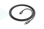 Кабель USB Type-C - Lightning BOROFONE BX87 (черный) 1м