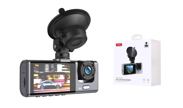 Автовидеорегистратор XO XJ03 Front and Rear Dual Camera Car Recorder 1080 HD Video (черный) Автовидеорегистратор XO XJ03 Front and Rear Dual Camera Car Recorder 1080 HD Video (черный)