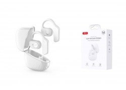 Наушники вакуумные беспроводные XO G20 Fencer Earclip Long Range TWS White