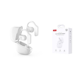 Наушники вакуумные беспроводные XO G20 Fencer Earclip Long Range TWS White