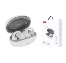 Наушники вакуумные беспроводные XO G19 Airship Clip Ear Long Range TWS  White