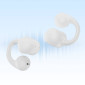 Наушники вакуумные беспроводные XO G19 Airship Clip Ear Long Range TWS White
