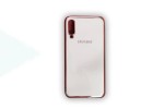 Чехол для Samsung A60 с хромовым контуром (в ассортименте)