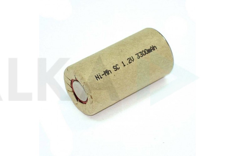 Аккумулятор SC (1.2V 3300mAh, Ni-Mh)