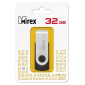 Флешка USB 2.0 Mirex SWIVEL BLACK 32GB (ecopack)