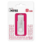 Флешка USB 2.0 Mirex SWIVEL WHITE 8GB (ecopack)